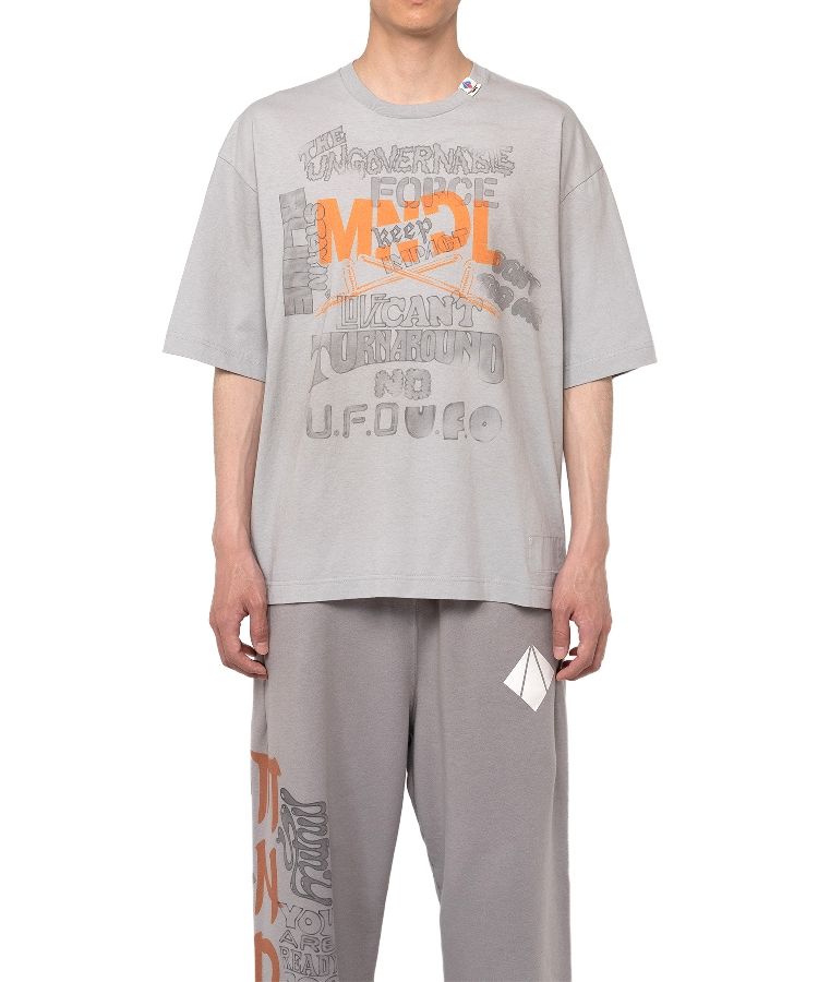 Mendrill X GS. Distressed T-shirt