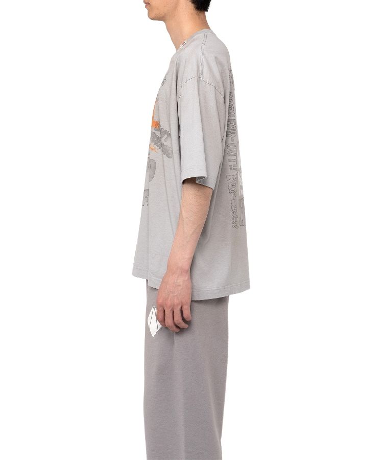 Mendrill X GS. Distressed T-shirt