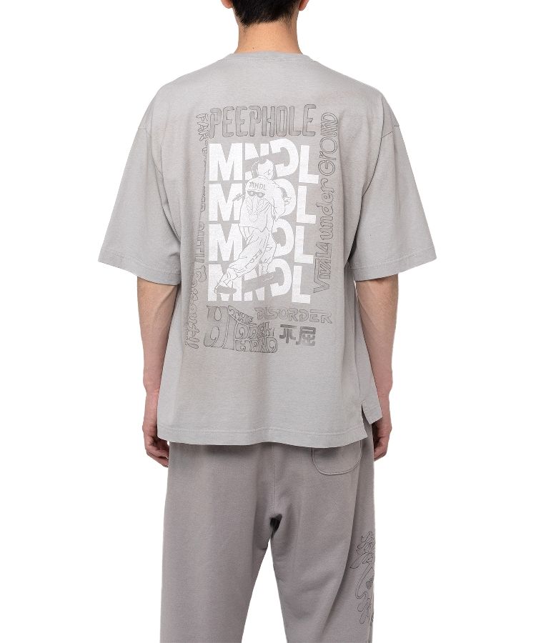 Mendrill X GS. Distressed T-shirt