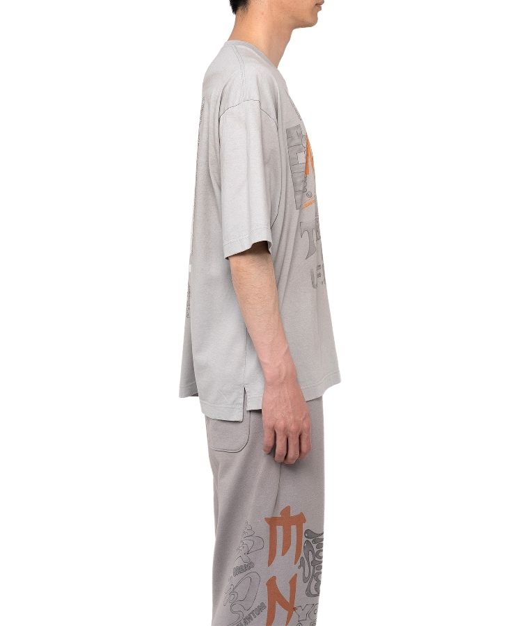 Mendrill X GS. Distressed T-shirt