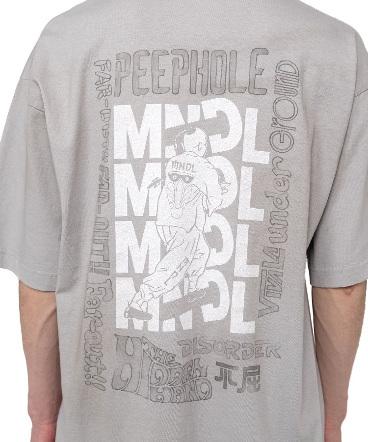Mendrill X GS. Distressed T-shirt