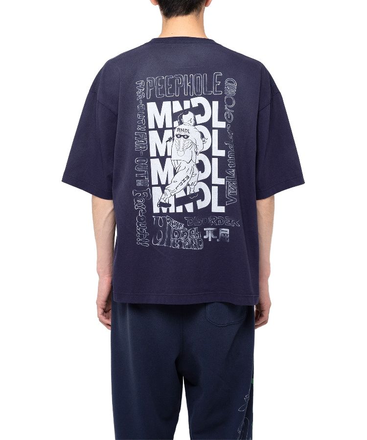 Mendrill X GS. Distressed T-shirt