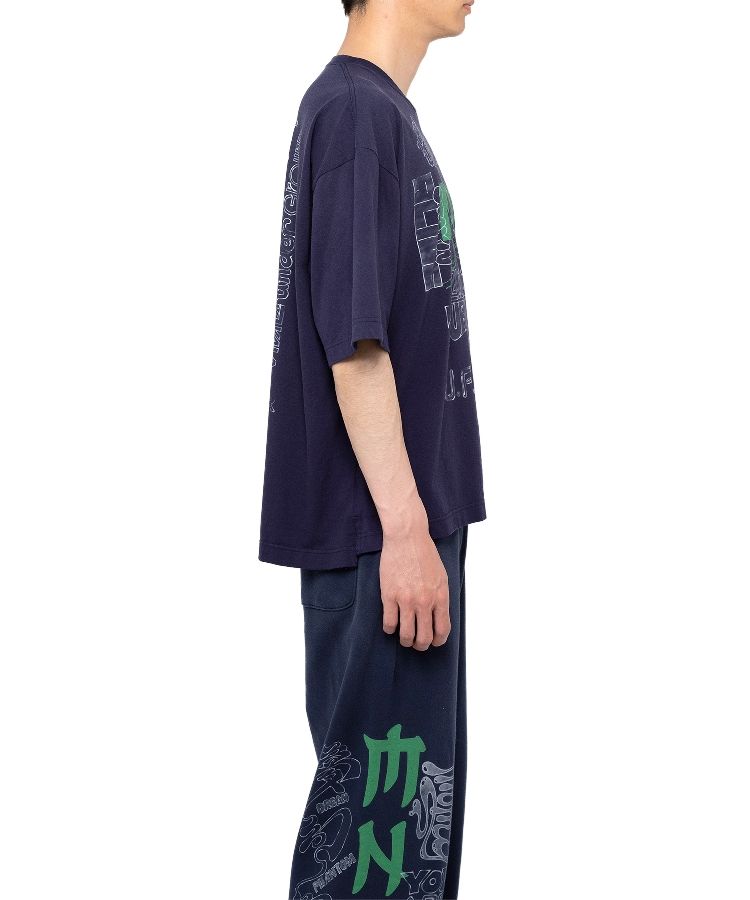 Mendrill X GS. Distressed T-shirt