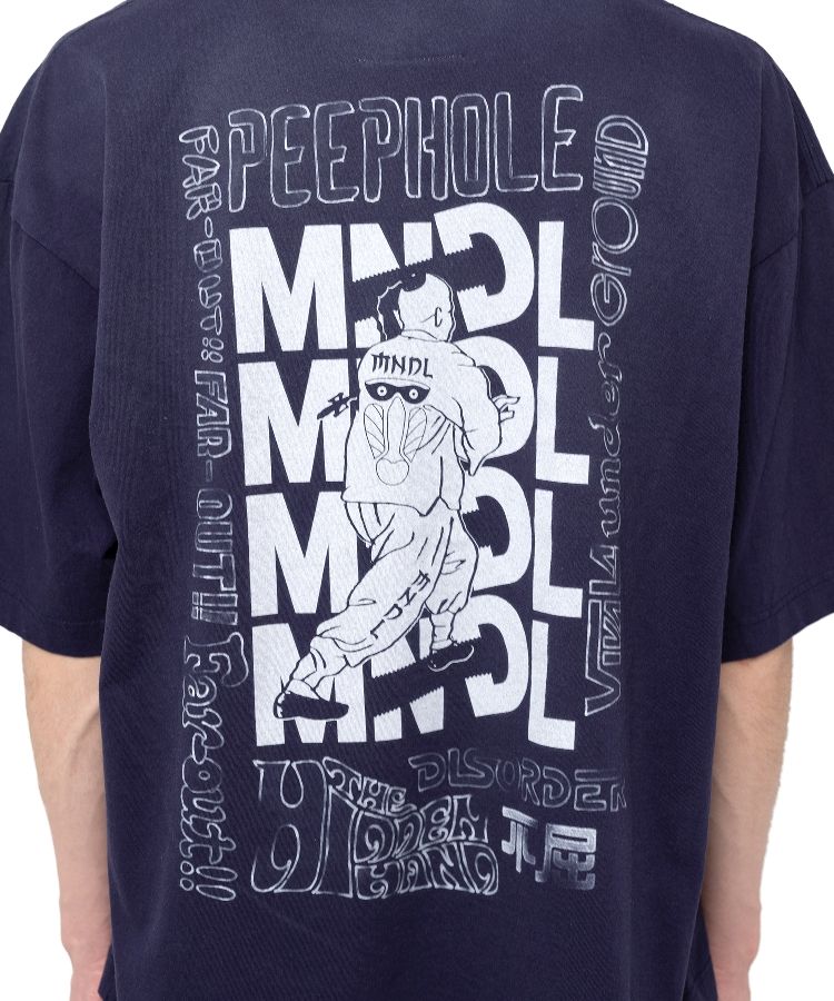 Mendrill X GS. Distressed T-shirt