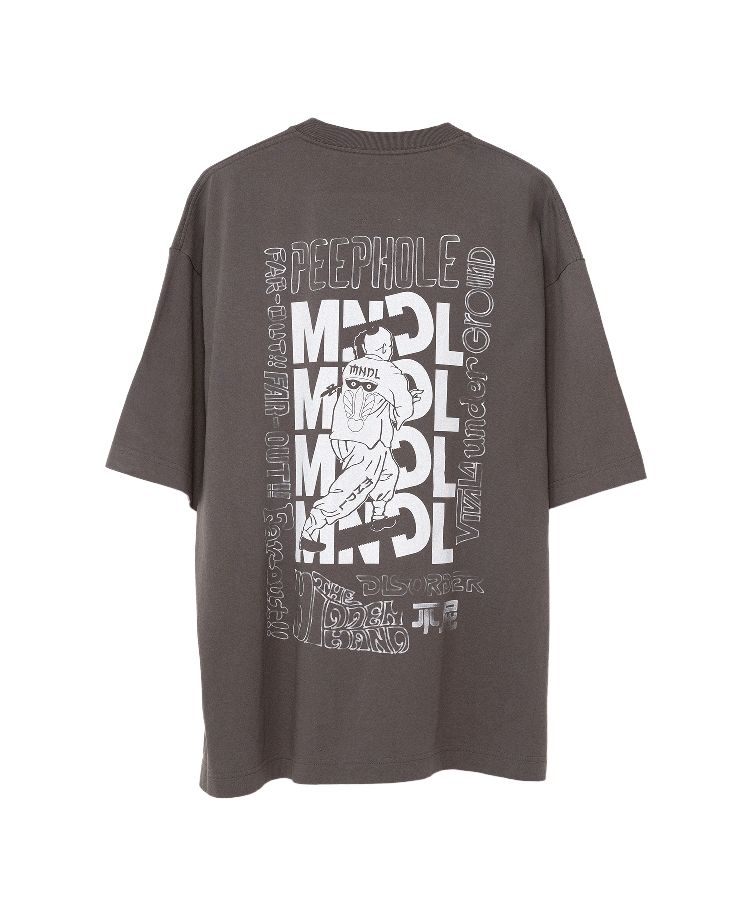 Mendrill X GS. Distressed T-shirt