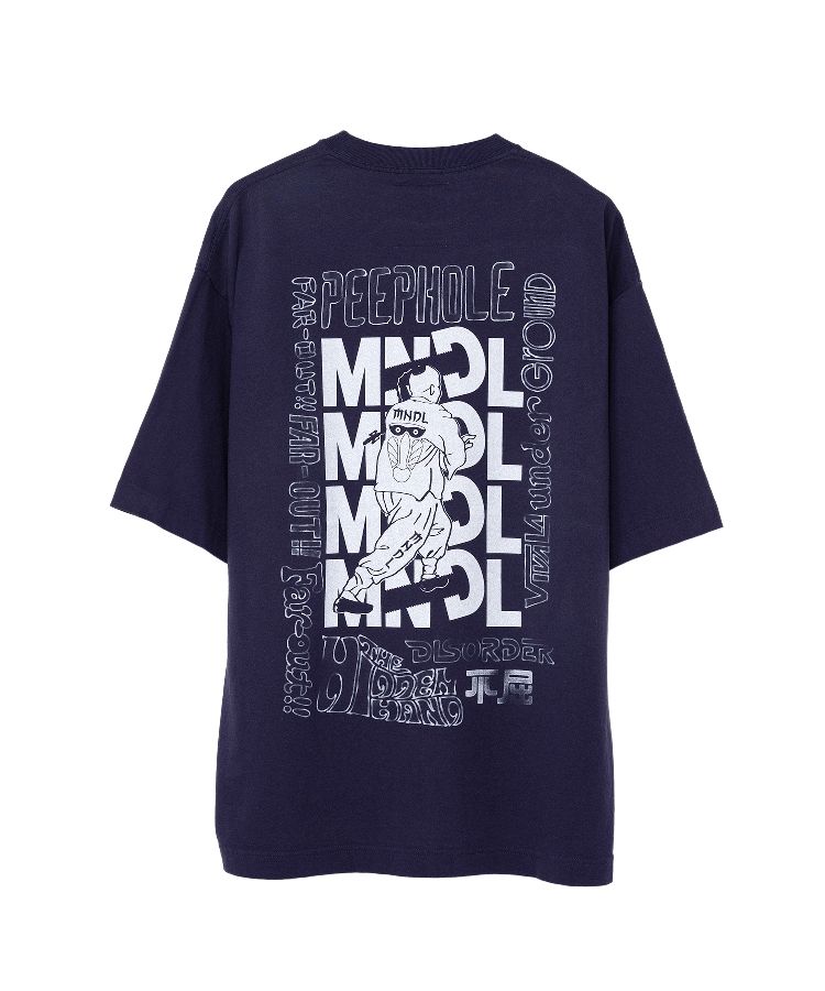 Mendrill X GS. Distressed T-shirt