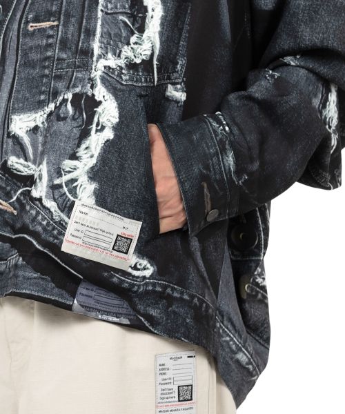 "T.A.T.A x MMY" Trompe-l'oeil Archive Printed Jacket
