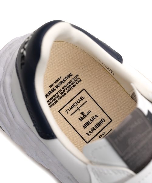 71MICHAEL x MMY "CHARLES" OG Sole Tear Low-top Verclo Sneaker