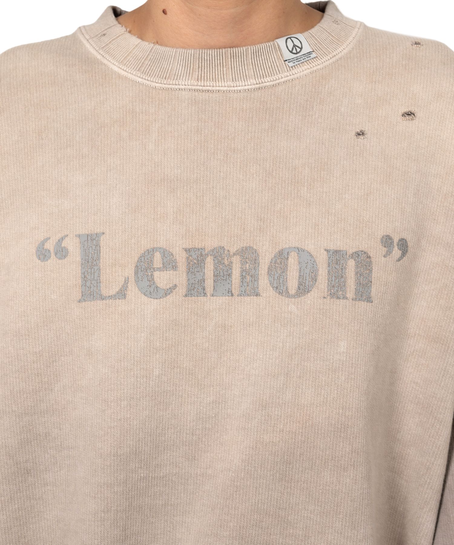 "Peace and After x MMY" Lemon Pullover Sweatshirt