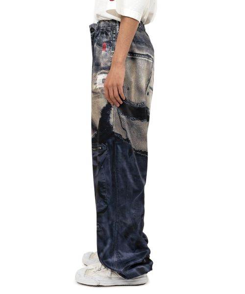 "T.A.T.A x MMY" Trompe-l'oeil Archive Printed Pants
