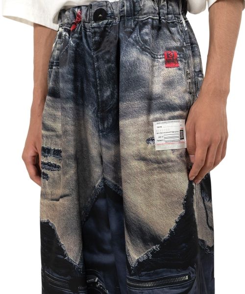"T.A.T.A x MMY" Trompe-l'oeil Archive Printed Pants