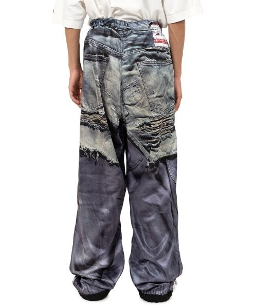 "T.A.T.A x MMY" Trompe-l'oeil Archive Printed Pants