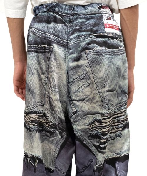 "T.A.T.A x MMY" Trompe-l'oeil Archive Printed Pants