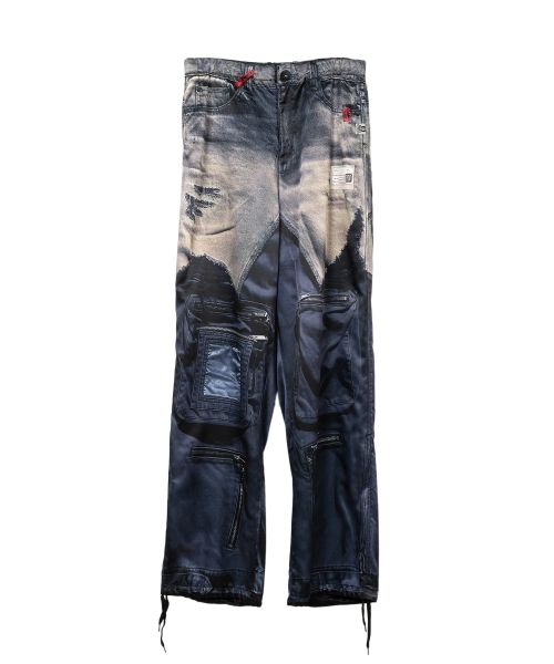 "T.A.T.A x MMY" Trompe-l'oeil Archive Printed Pants