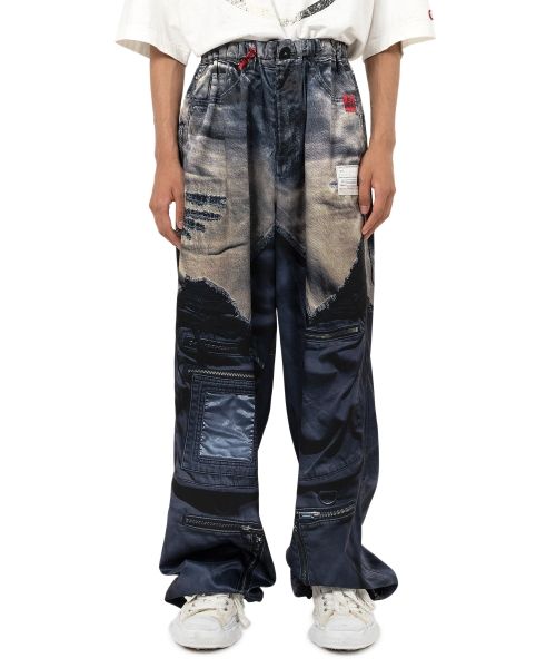 "T.A.T.A x MMY" Trompe-l'oeil Archive Printed Pants