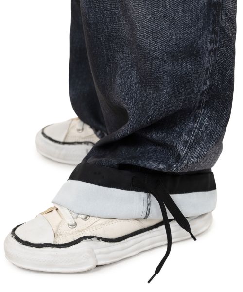 "T.A.T.A x MMY" Trompe-l'oeil Archive Printed Wide Pants