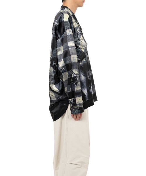 "T.A.T.A x MMY" Trompe-l'oeil Archive Printed Shirt