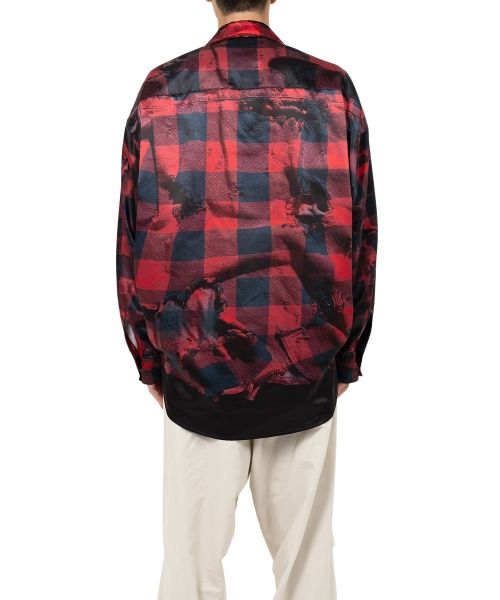 "T.A.T.A x MMY" Trompe-l'oeil Archive Printed Shirt