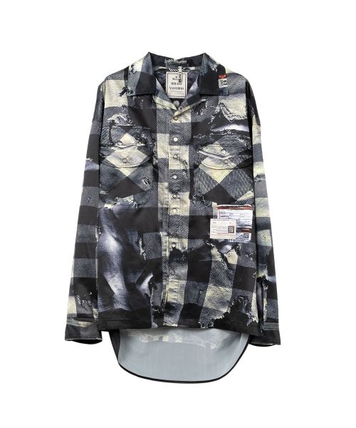 "T.A.T.A x MMY" Trompe-l'oeil Archive Printed Shirt
