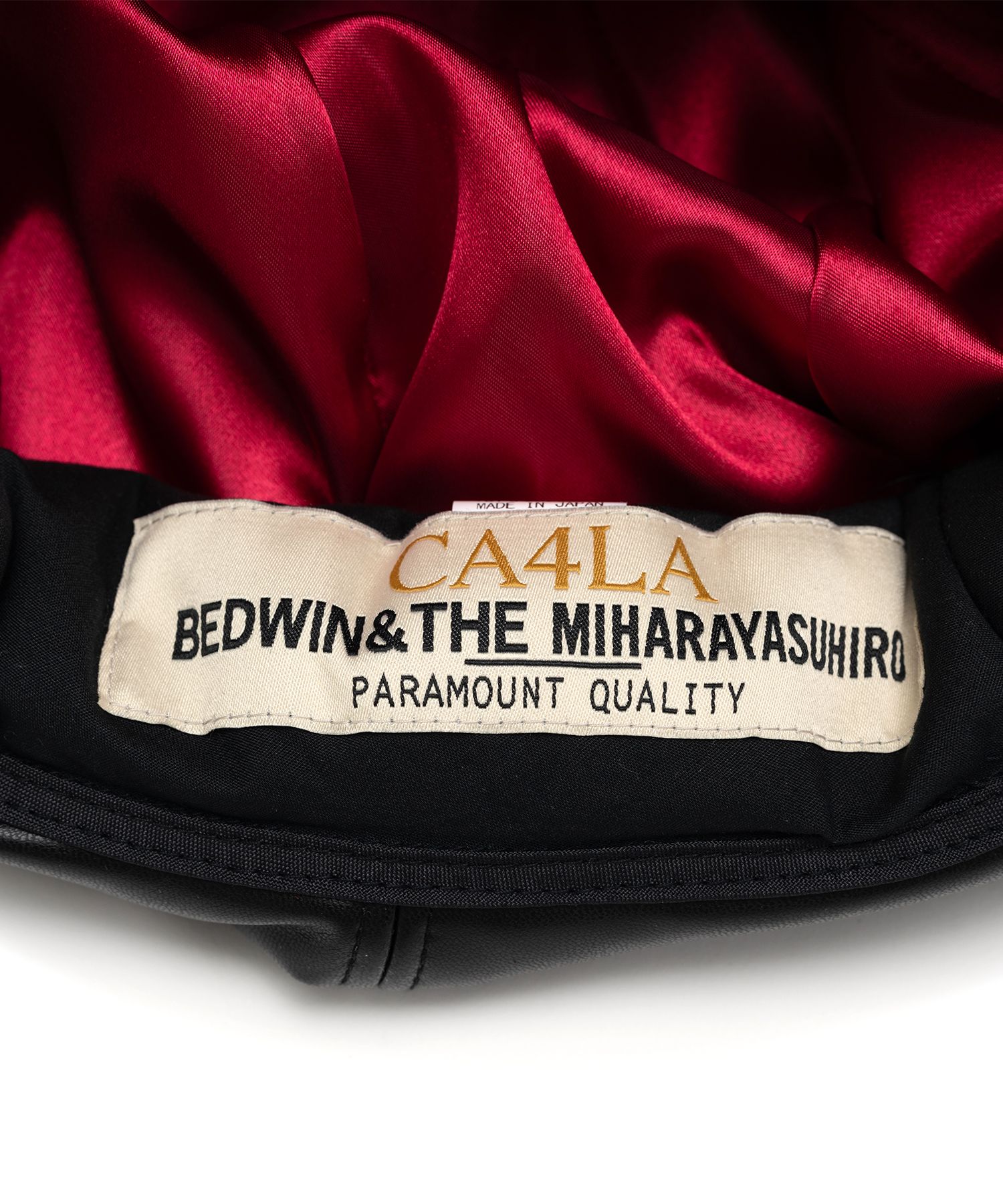 "BEDWIN & THE MMY × CA4LA” Huge Newsboy Cap