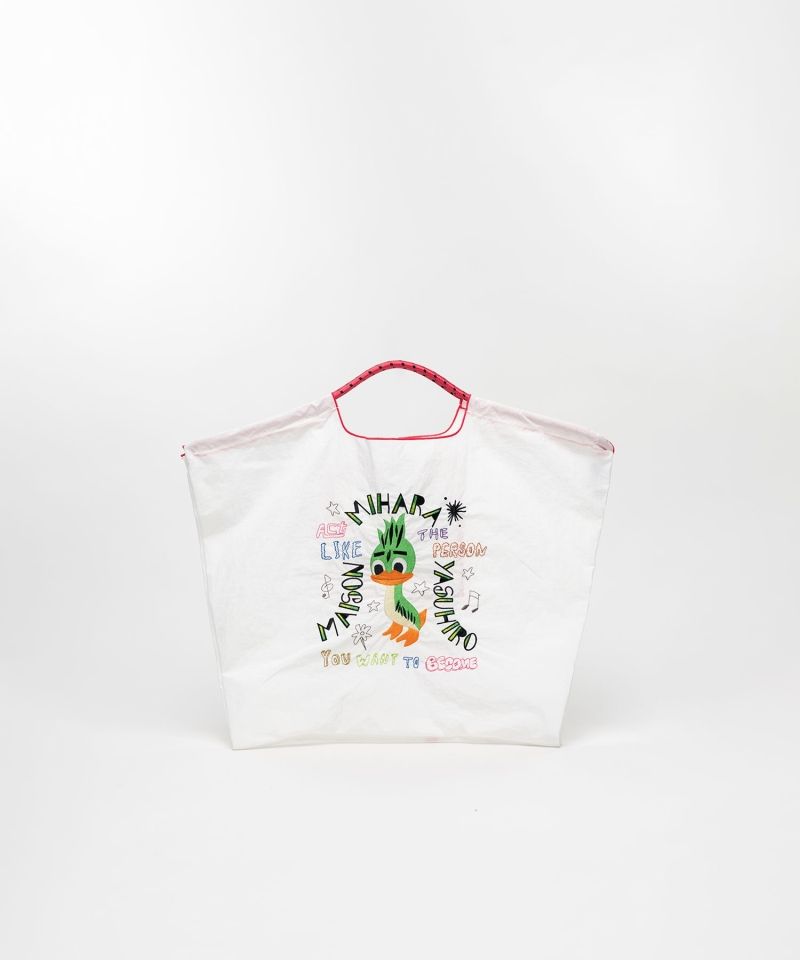 "Ball&Chain x MMY " LEON Embroidery Tote Bag Large