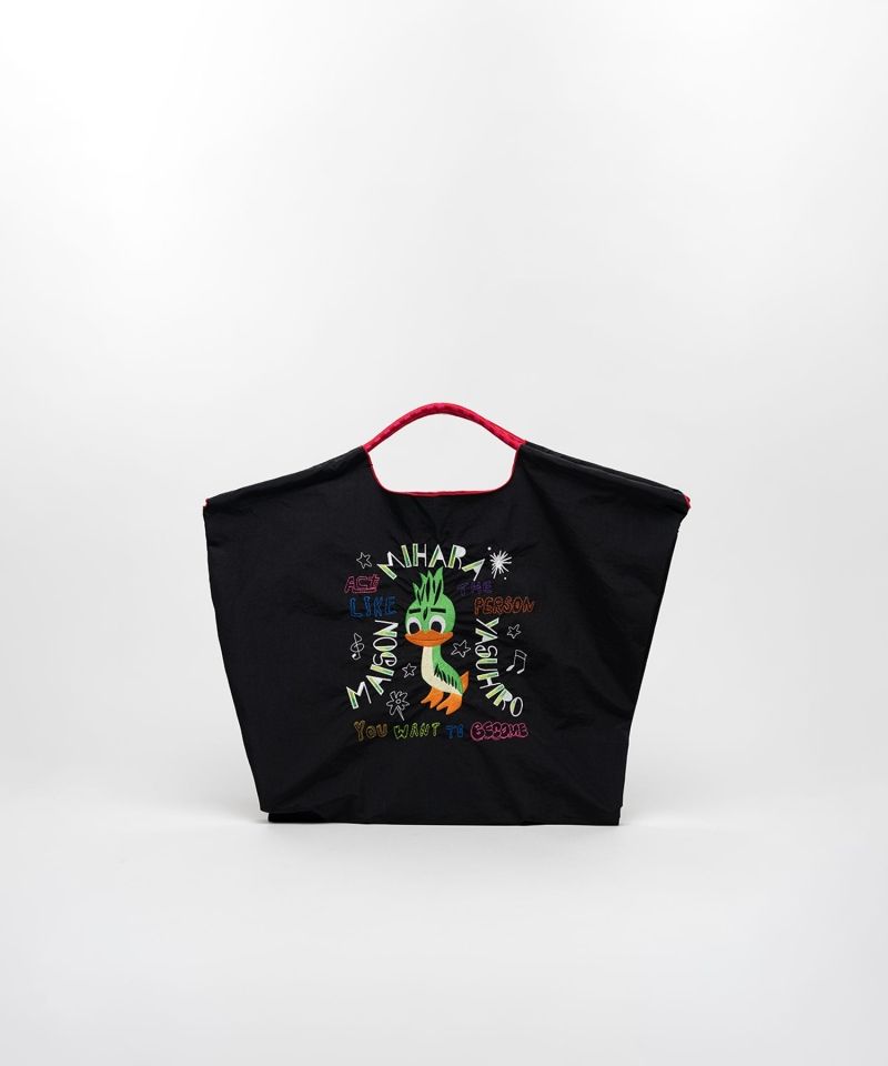 "Ball&Chain x MMY " LEON Embroidery Tote Bag Large
