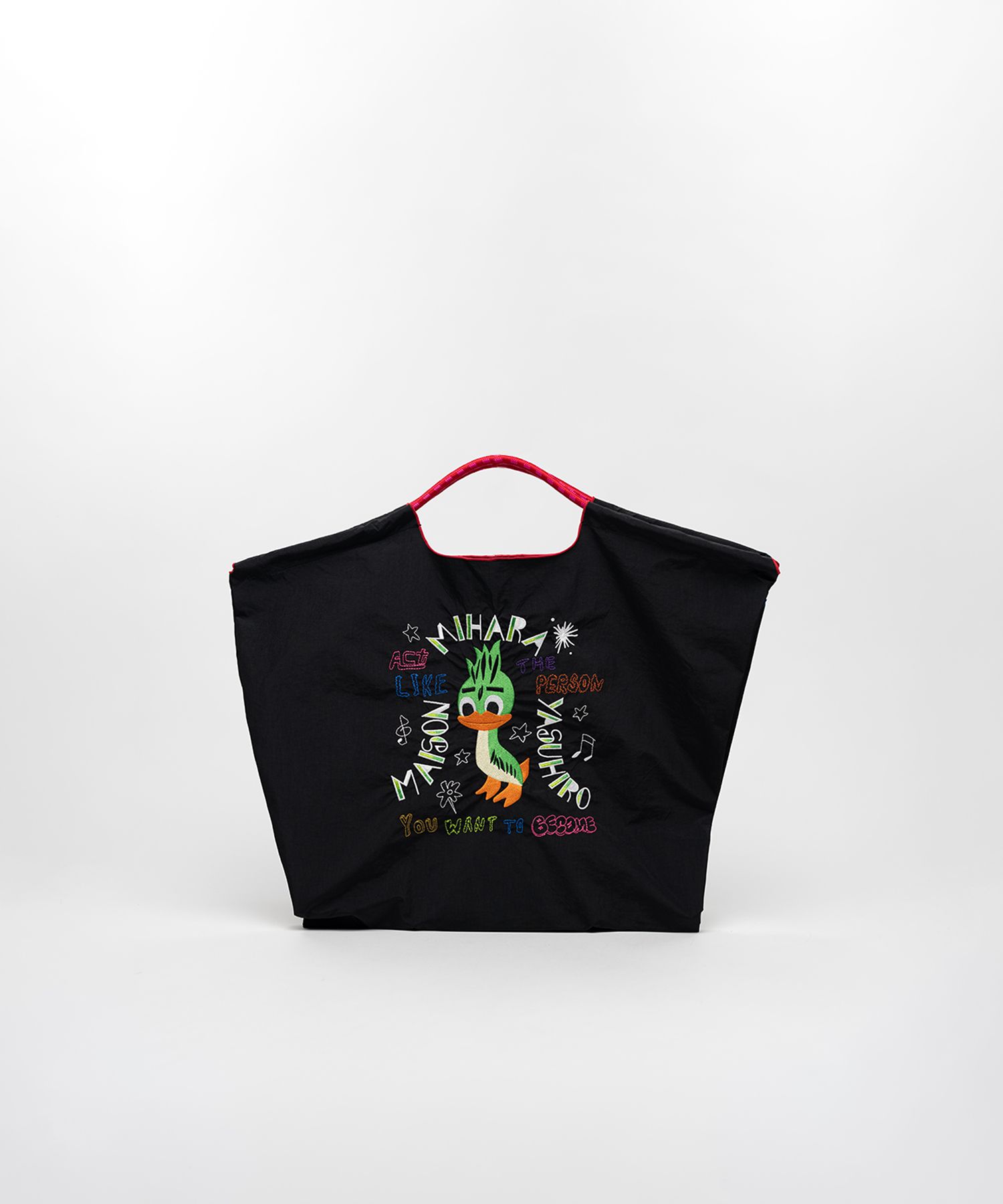 "Ball&Chain x MMY " LEON Embroidery Tote Bag Large