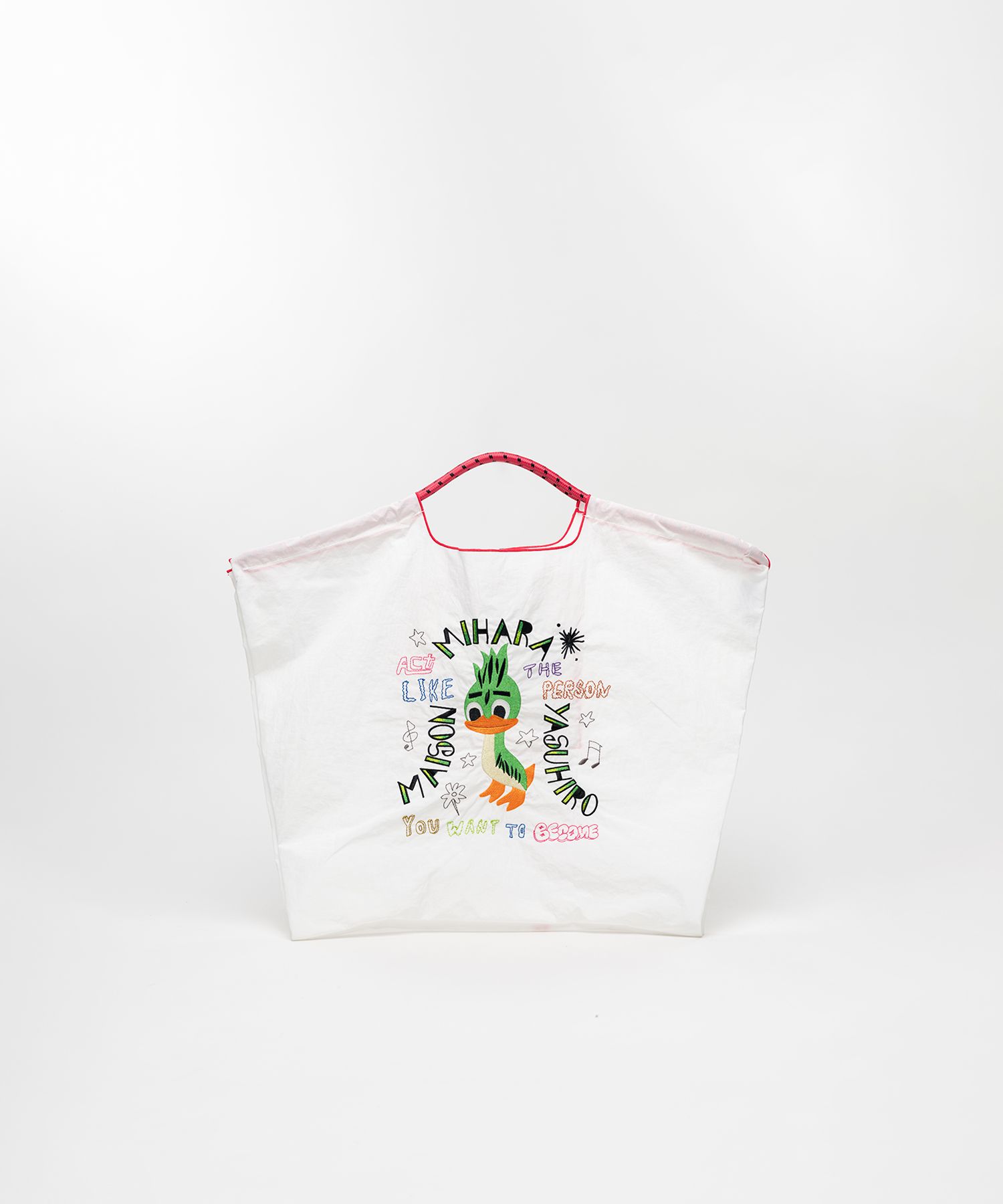 "Ball&Chain x MMY " LEON Embroidery Tote Bag Large