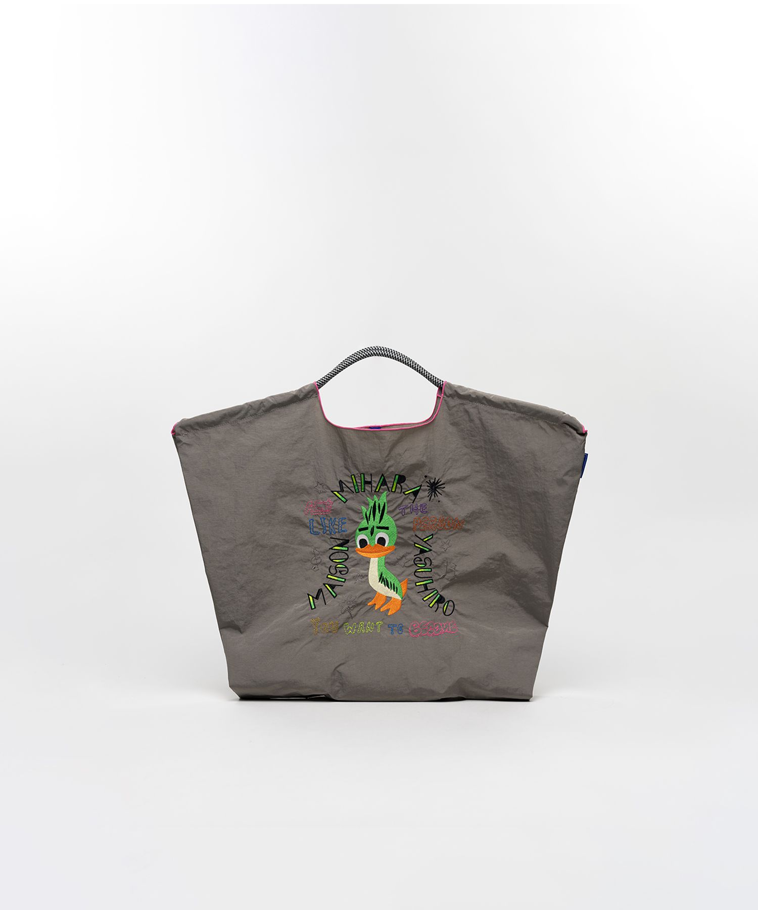 "Ball&Chain x MMY " LEON Embroidery Tote Bag Large