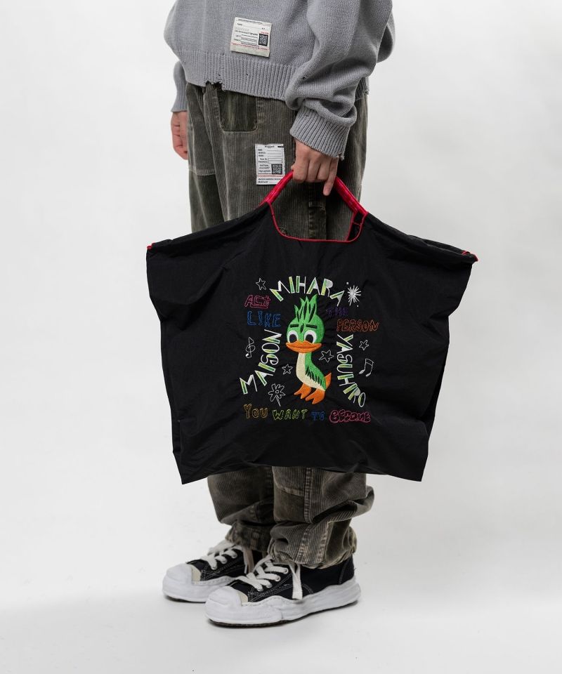 "Ball&Chain x MMY " LEON Embroidery Tote Bag Large
