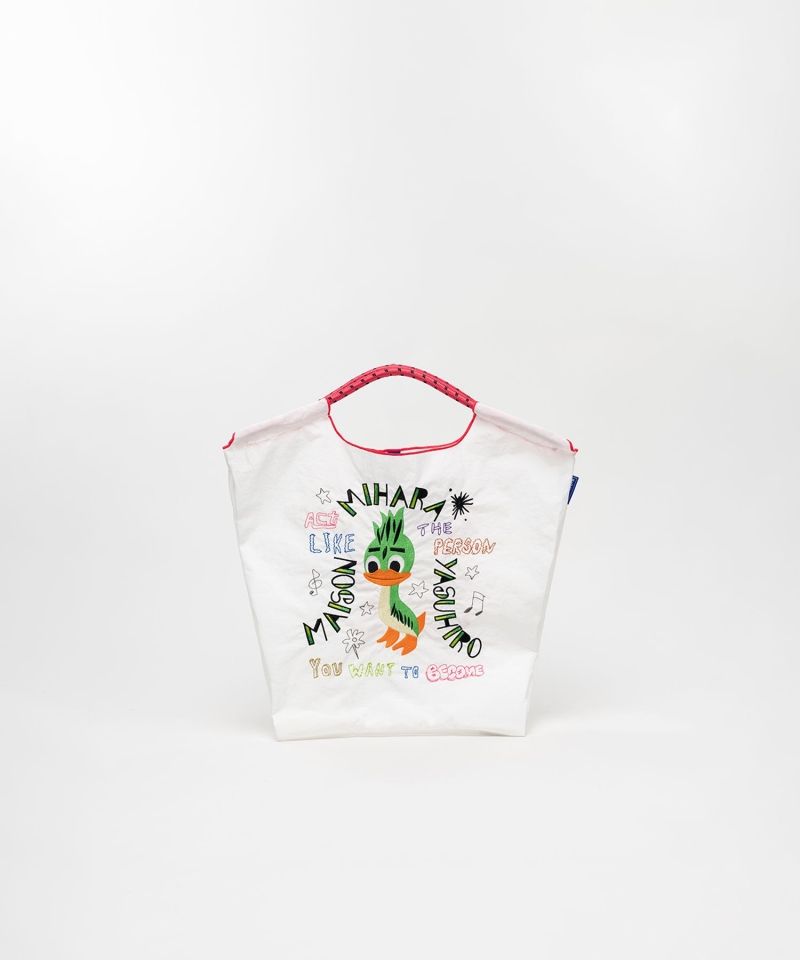 "Ball&Chain x MMY " LEON Embroidery Tote Bag Medium