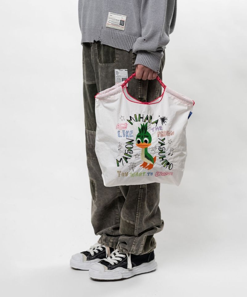 "Ball&Chain x MMY " LEON Embroidery Tote Bag Medium