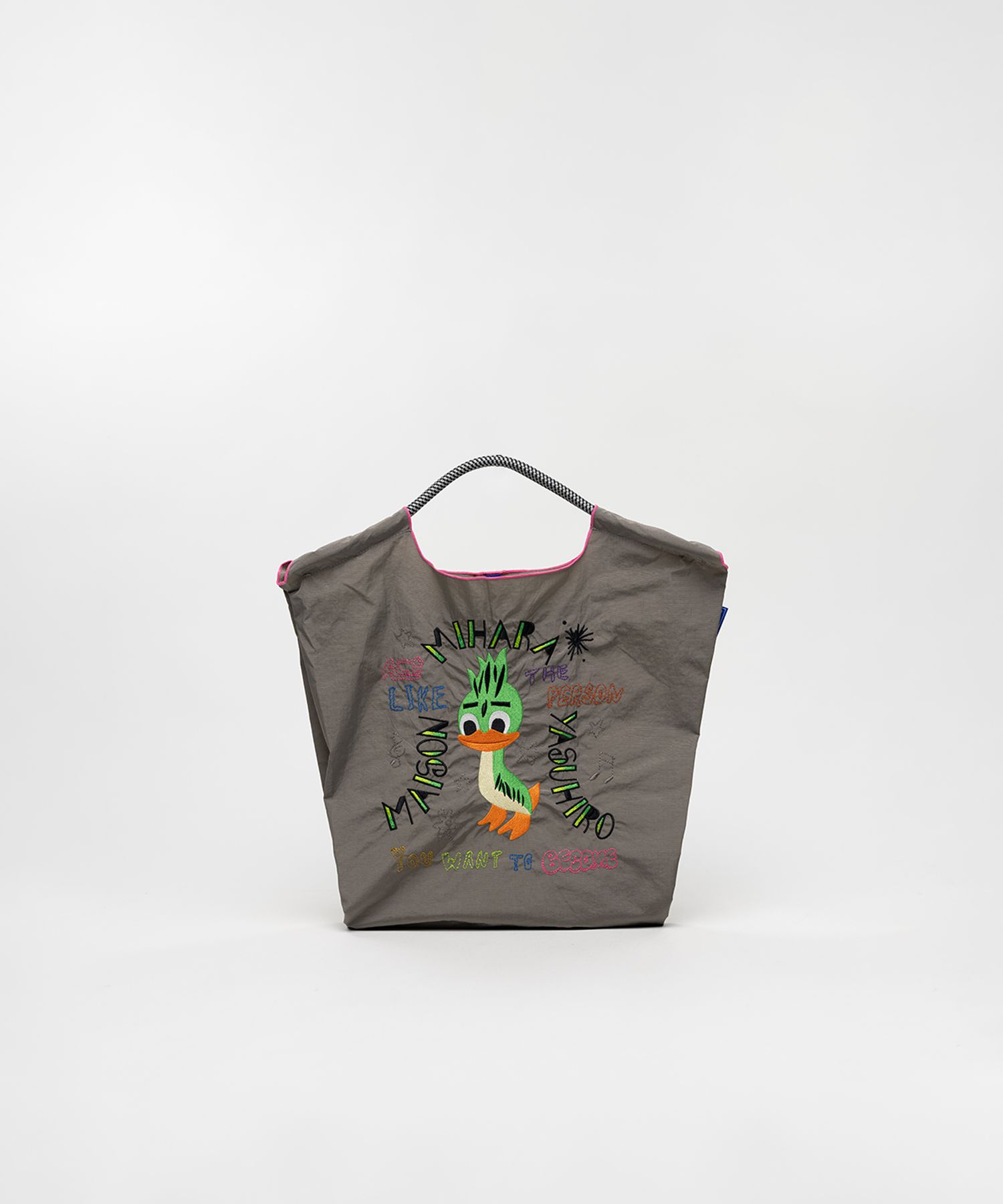 "Ball&Chain x MMY " LEON Embroidery Tote Bag Medium