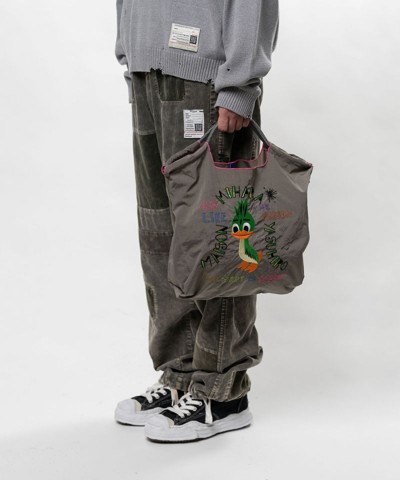 "Ball&Chain x MMY " LEON Embroidery Tote Bag Medium
