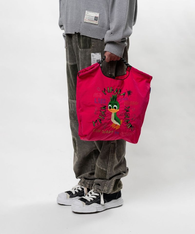 "Ball&Chain x MMY " LEON Embroidery Tote Bag Medium