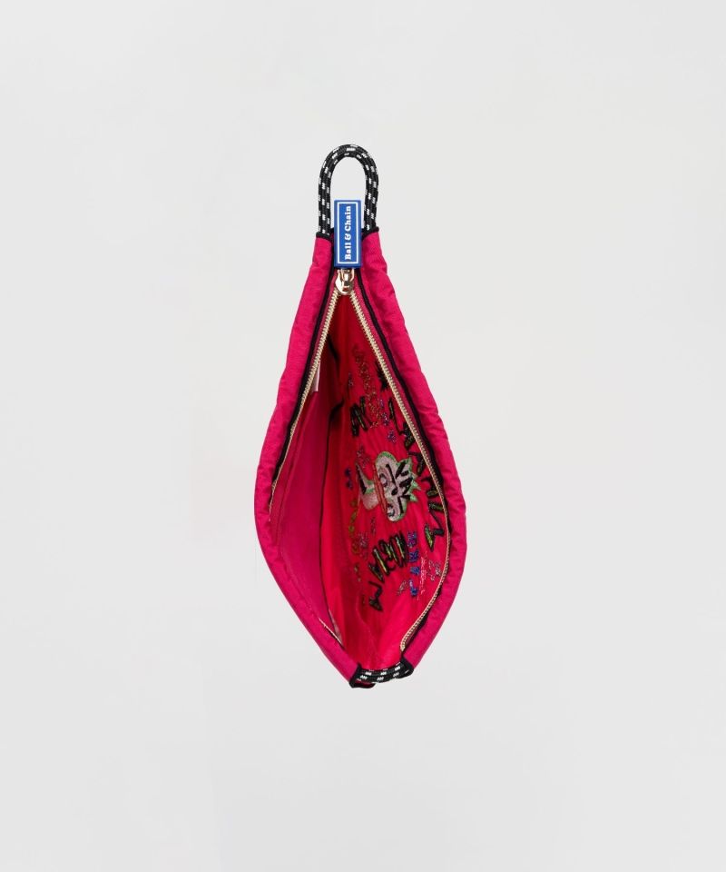 "Ball&Chain x MMY " LEON Embroidery Pouch
