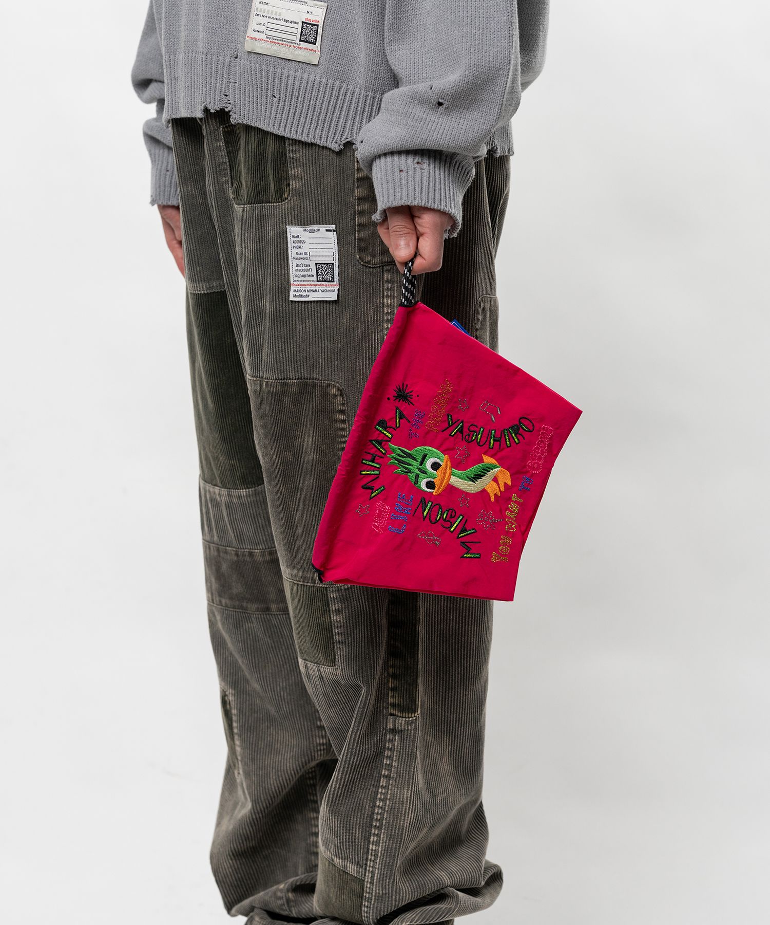 "Ball&Chain x MMY " LEON Embroidery Pouch