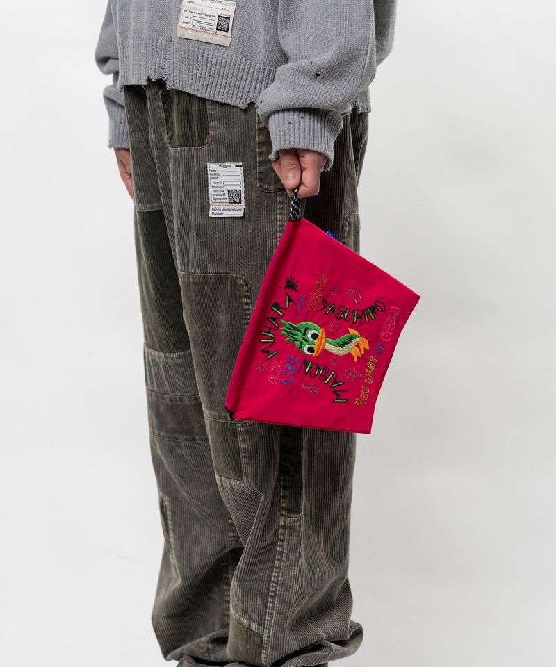 "Ball&Chain x MMY " LEON Embroidery Pouch