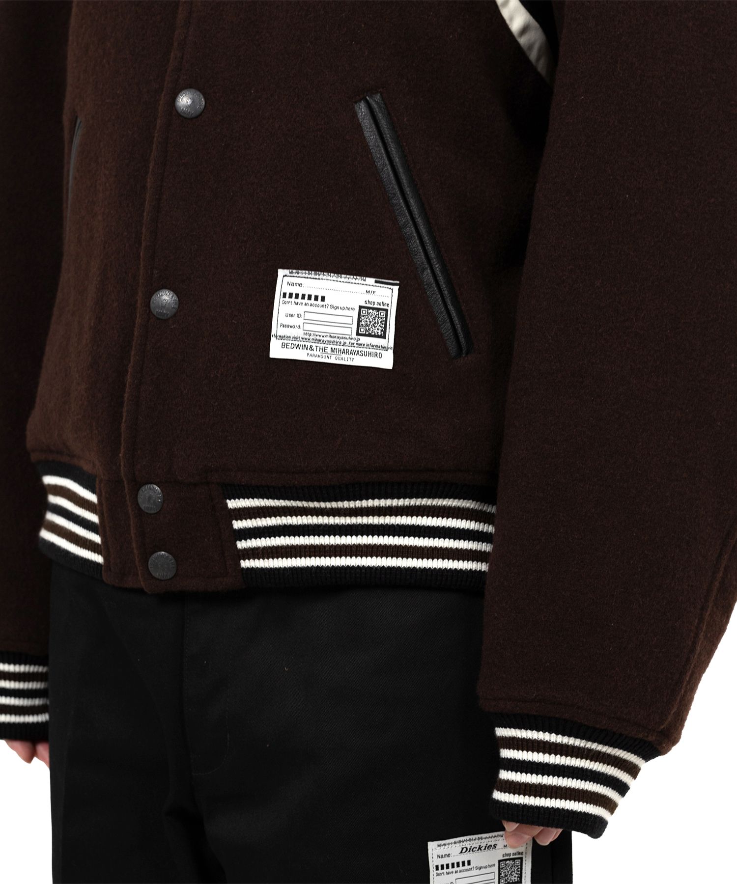 "BEDWIN & THE MMY” Stadium Jacket