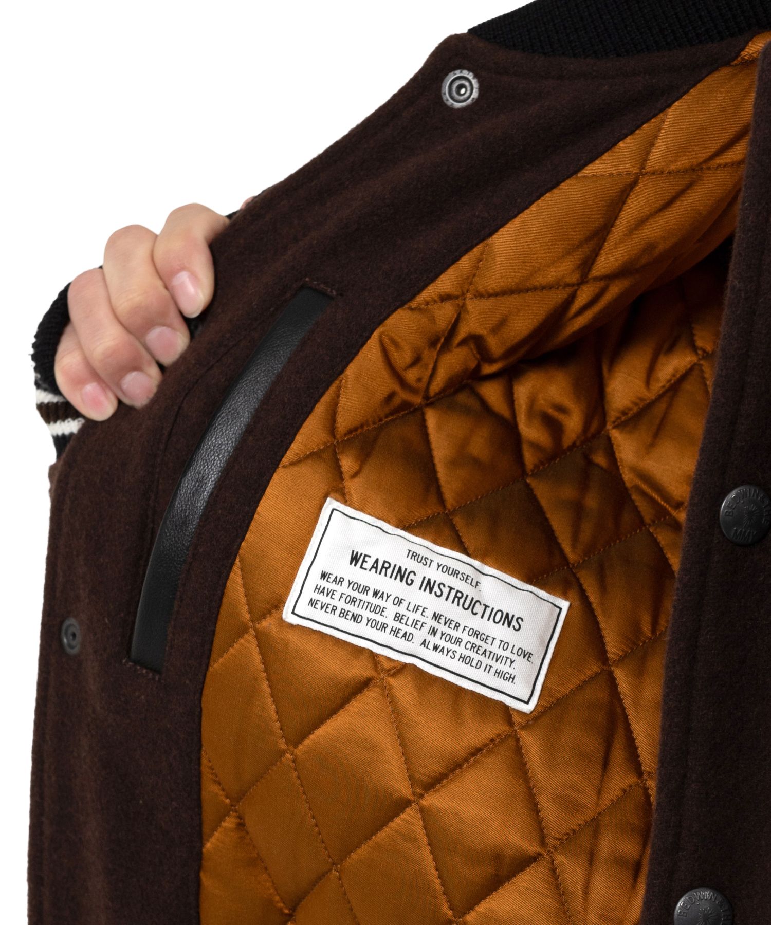 "BEDWIN & THE MMY” Stadium Jacket