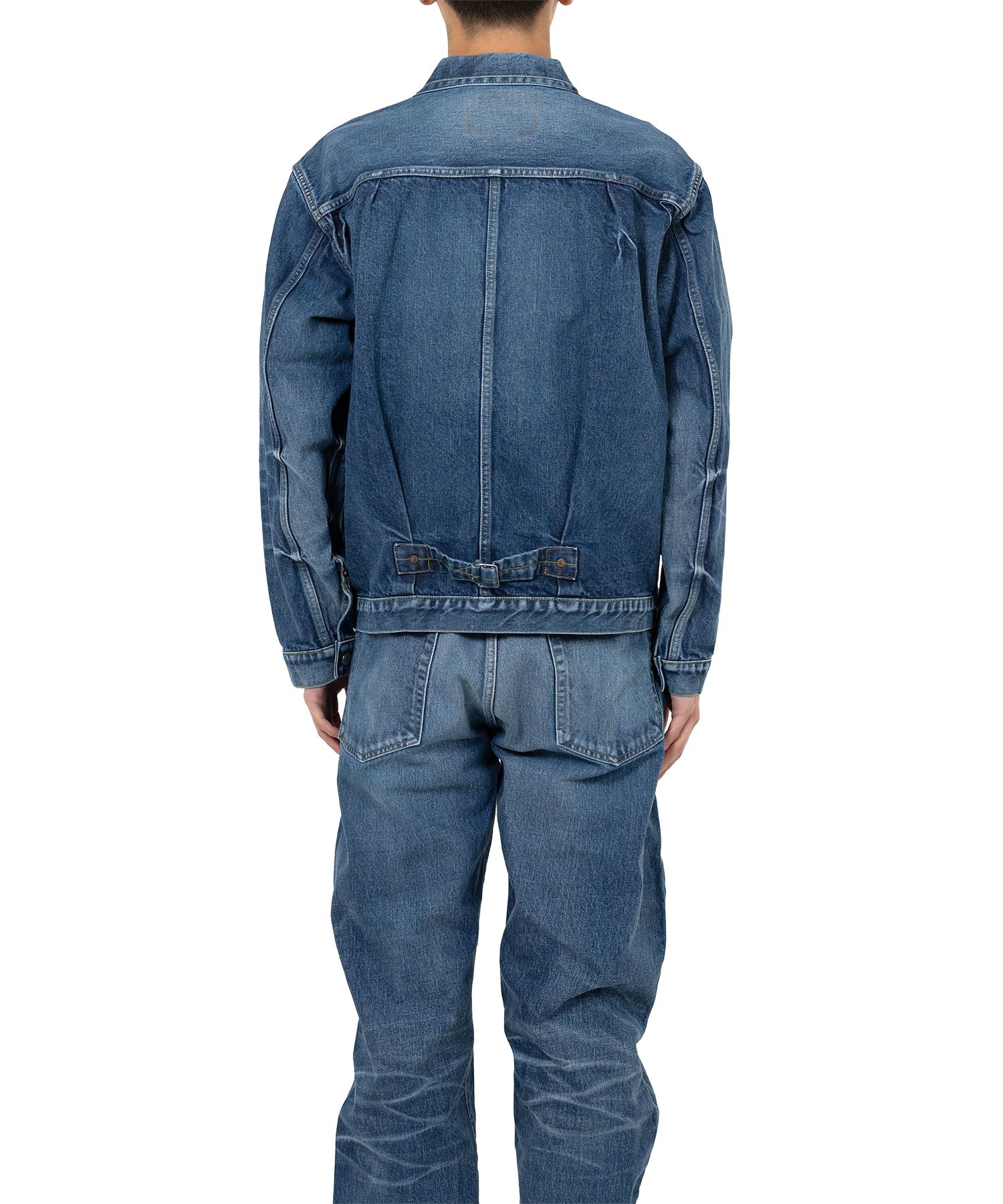 "MASSES x MMY" Hard Wash Denim Jacket