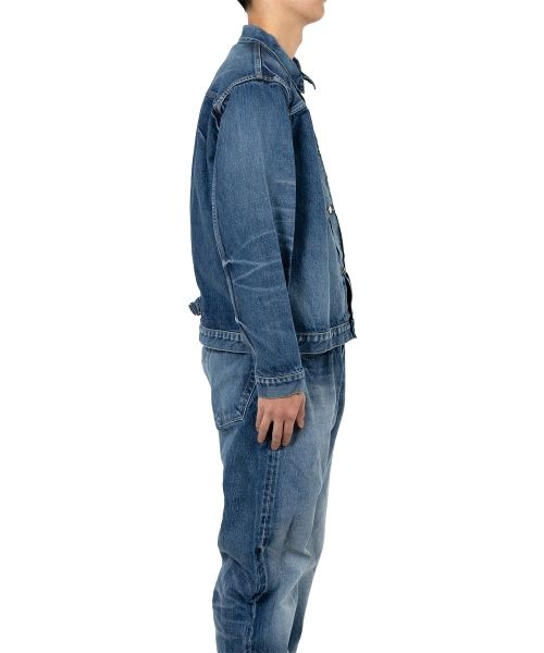 "MASSES x MMY" Hard Wash Denim Jacket