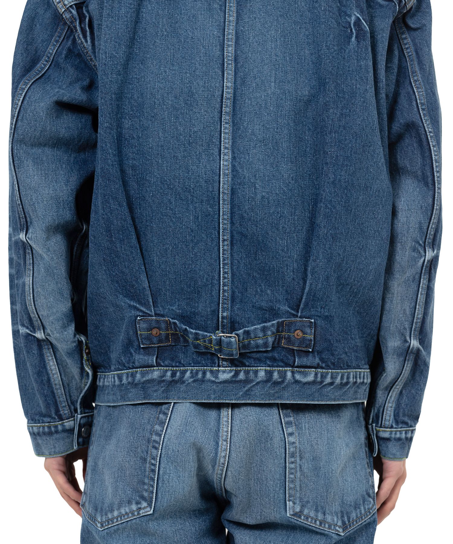 "MASSES x MMY" Hard Wash Denim Jacket