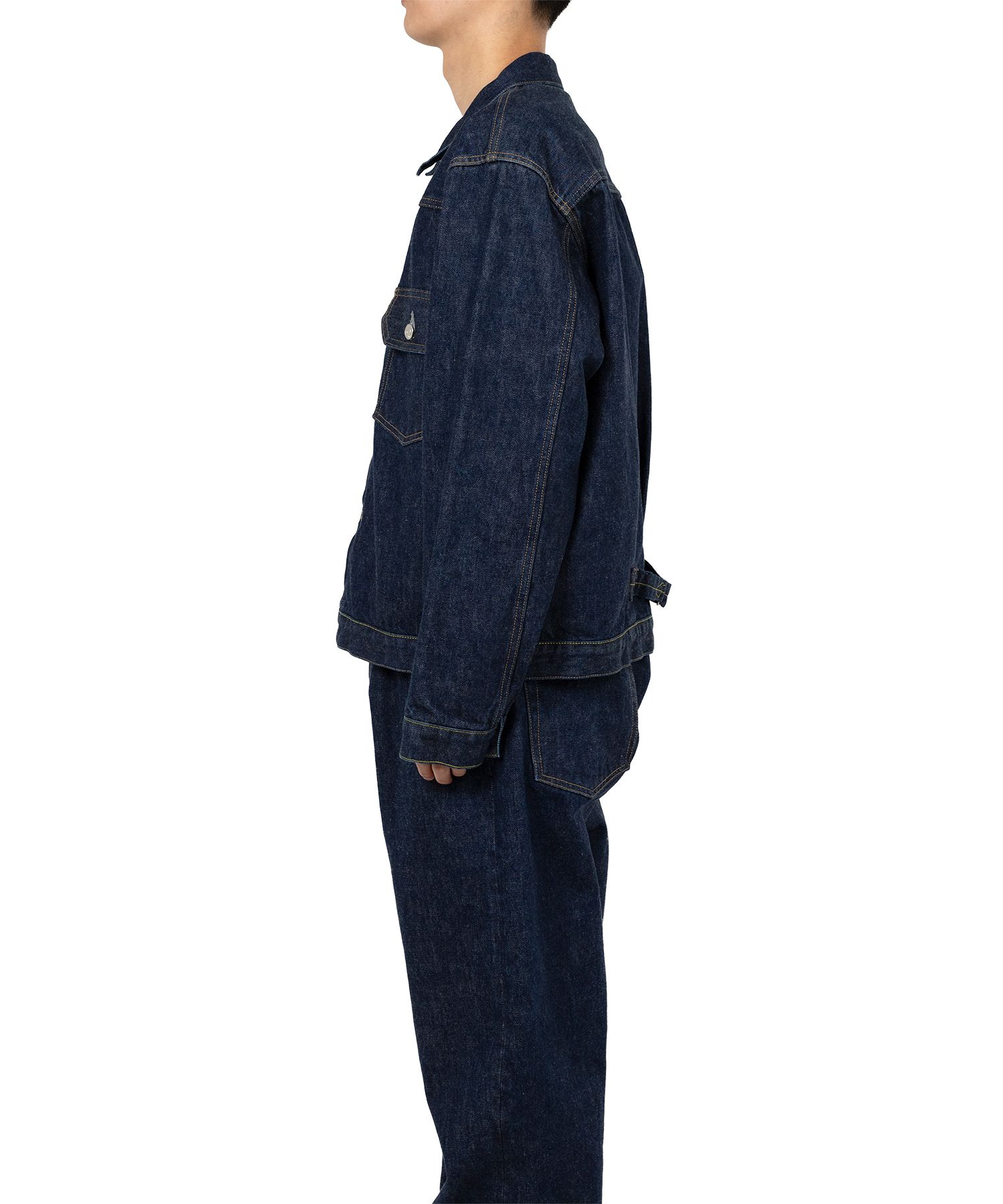 "MASSES x MMY" One Wash Denim Jacket