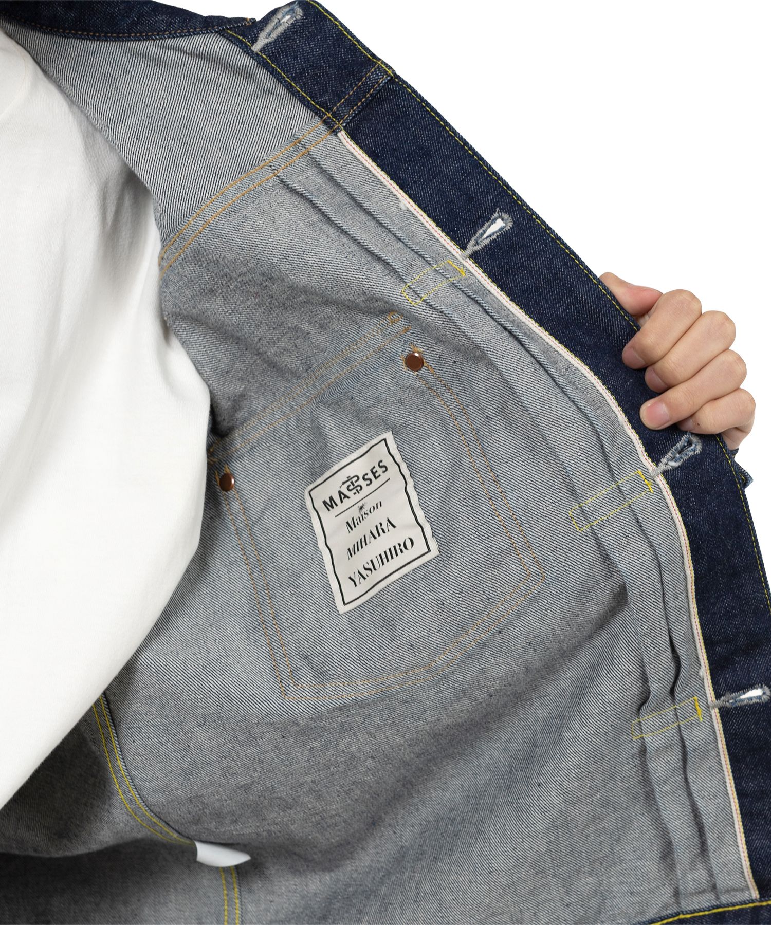 "MASSES x MMY" One Wash Denim Jacket