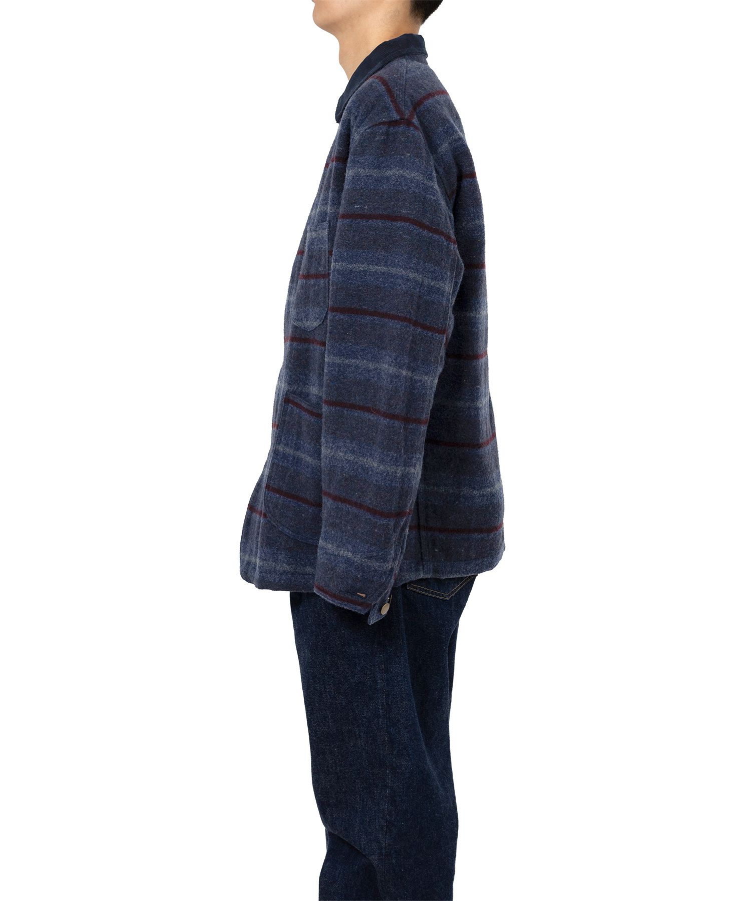 "MASSES x MMY" Wool Blanket Jacket