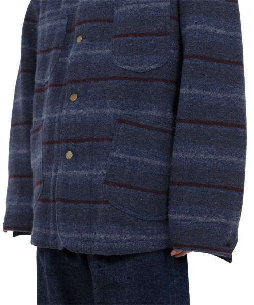 "MASSES x MMY" Wool Blanket Jacket