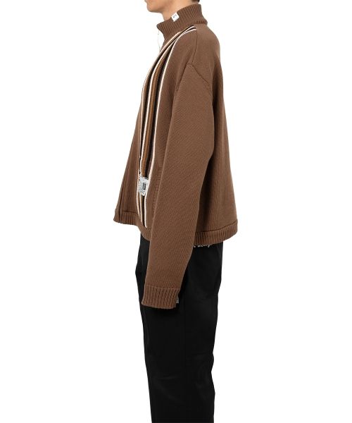 "BEDWIN & THE MMY” Zip Knit Cardigan