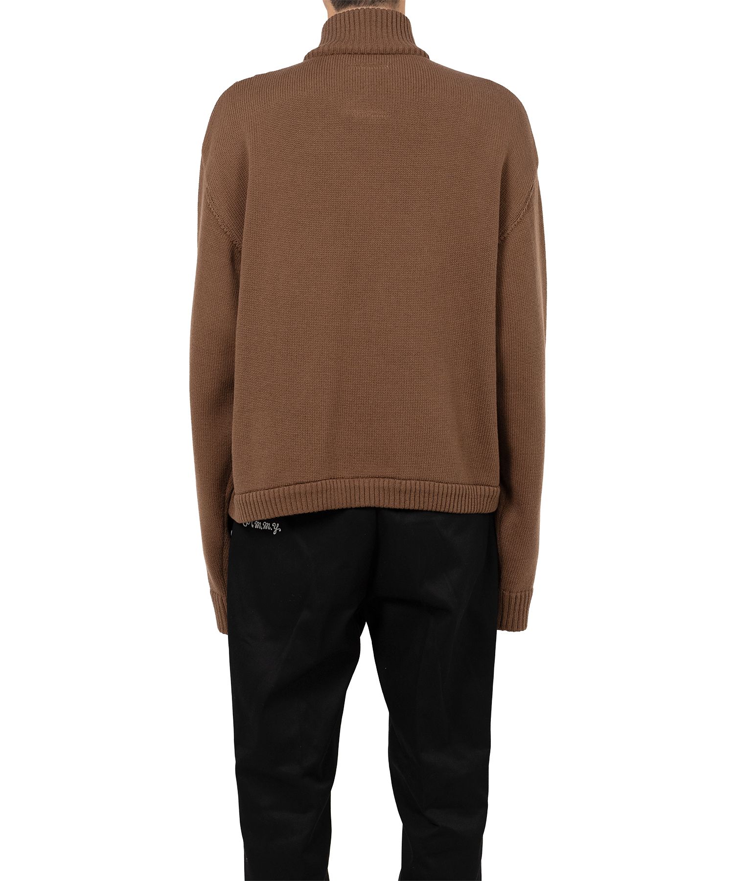 "BEDWIN & THE MMY” Zip Knit Cardigan