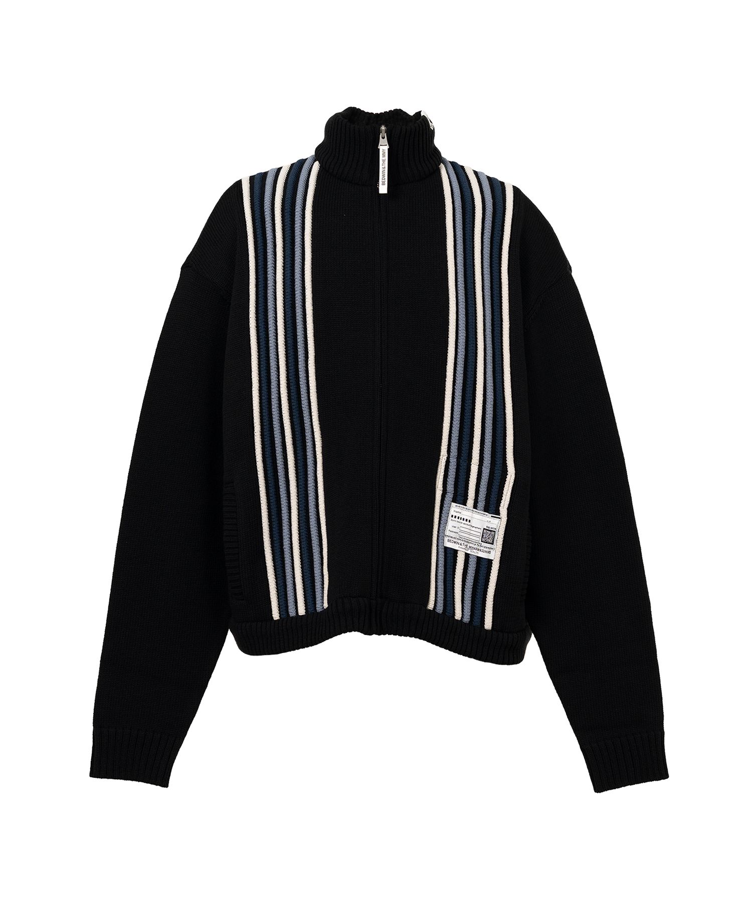 "BEDWIN & THE MMY” Zip Knit Cardigan